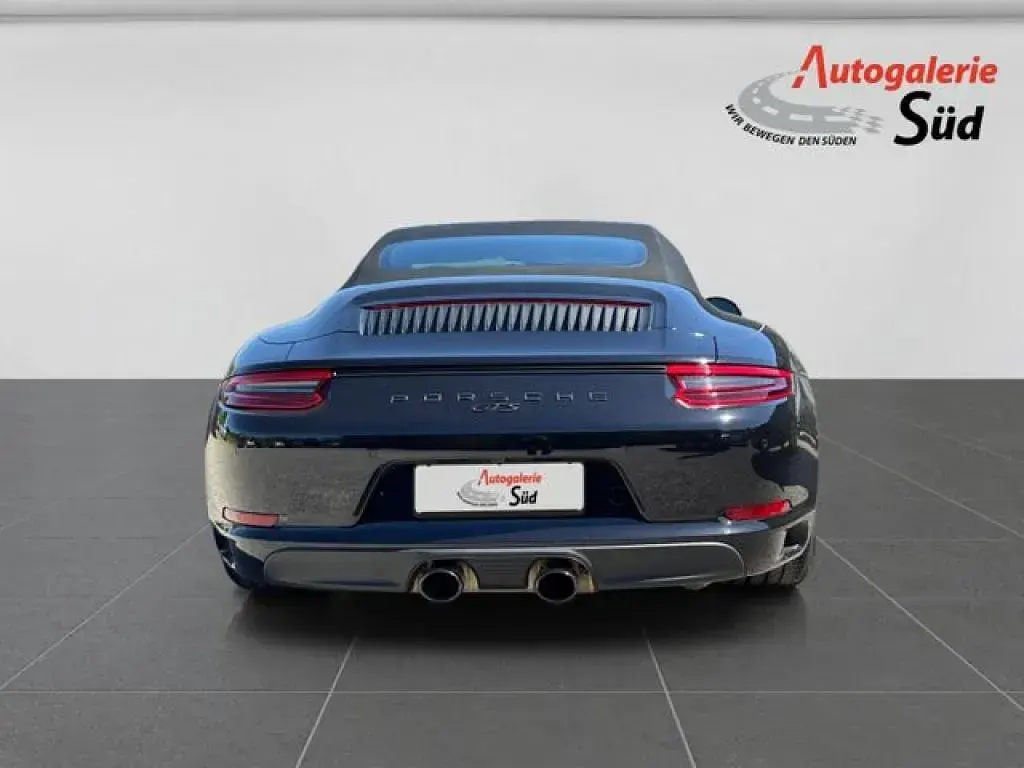 Gebraucht Porsche 911 Carrera GTS Chrono 450 PS (330 kW) 2018 Tiefschwarz (metallic) Cabrio