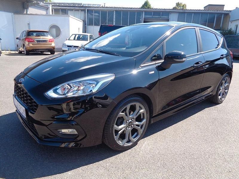 Schwarz Gebraucht 2019 Ford Fiesta ST-Line Kleinwagen | 10.995 € (Fairer Preis) - Bild 1/4