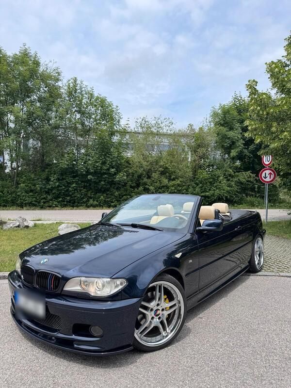 Blau Gebraucht 2004 BMW 325 Cabriolet Cabrio | 11.500 € (Fairer Preis) - Bild 1/4