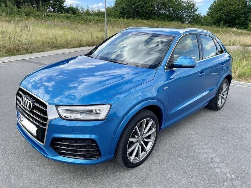 Blau Gebraucht 2015 Audi Q3 S-Line SUV | 18.500 € (Fairer Preis) - Bild 1/4