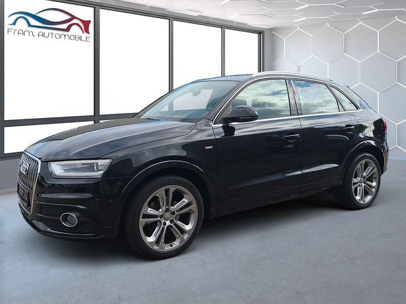 Schwarz Gebraucht 2014 Audi Q3 S-Line SUV | 13.985 € (Superpreis) - Bild 1/4