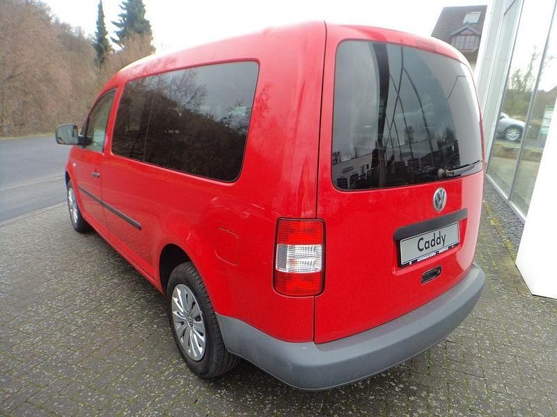Gebraucht VW Caddy Maxi 105 PS (77 kW) 2008 Rot Van / Kleinbus