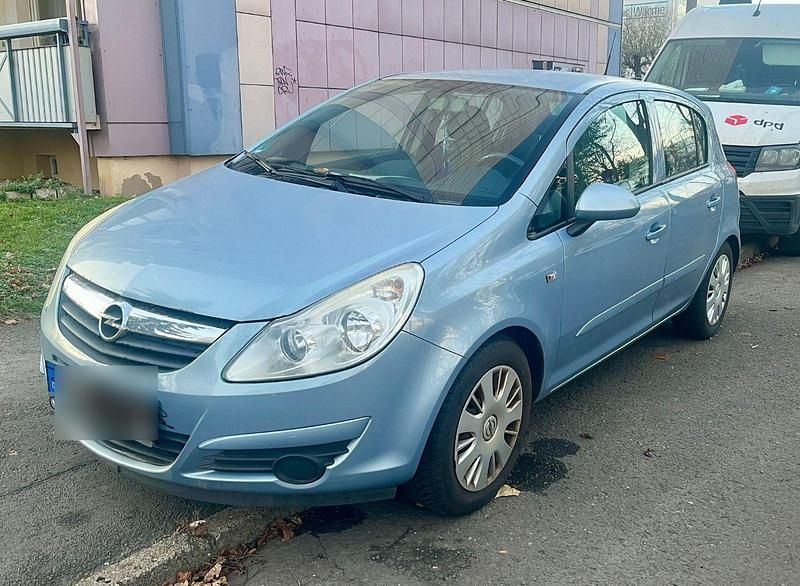 Blau Gebraucht 2008 Opel Corsa Edition Kleinwagen | 3.199 € (Fairer Preis) - Bild 1/4