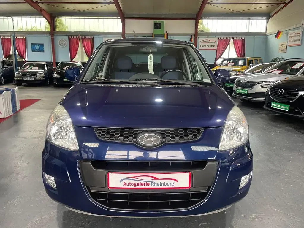 Gebraucht Hyundai Matrix 103 PS (75 kW) 2009 Blau Van / Kleinbus