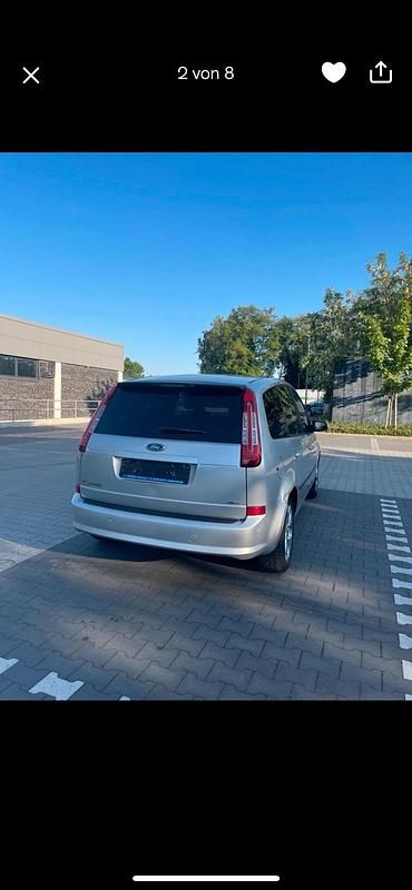 Gebraucht Ford C-MAX 136 PS (100 kW) 2008 Silber Van / Kleinbus