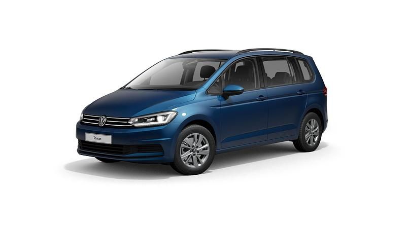 Blau Gebraucht 2021 VW Touran Comfortline Van / Kleinbus | 25.990 € (Superpreis) - Bild 1/3