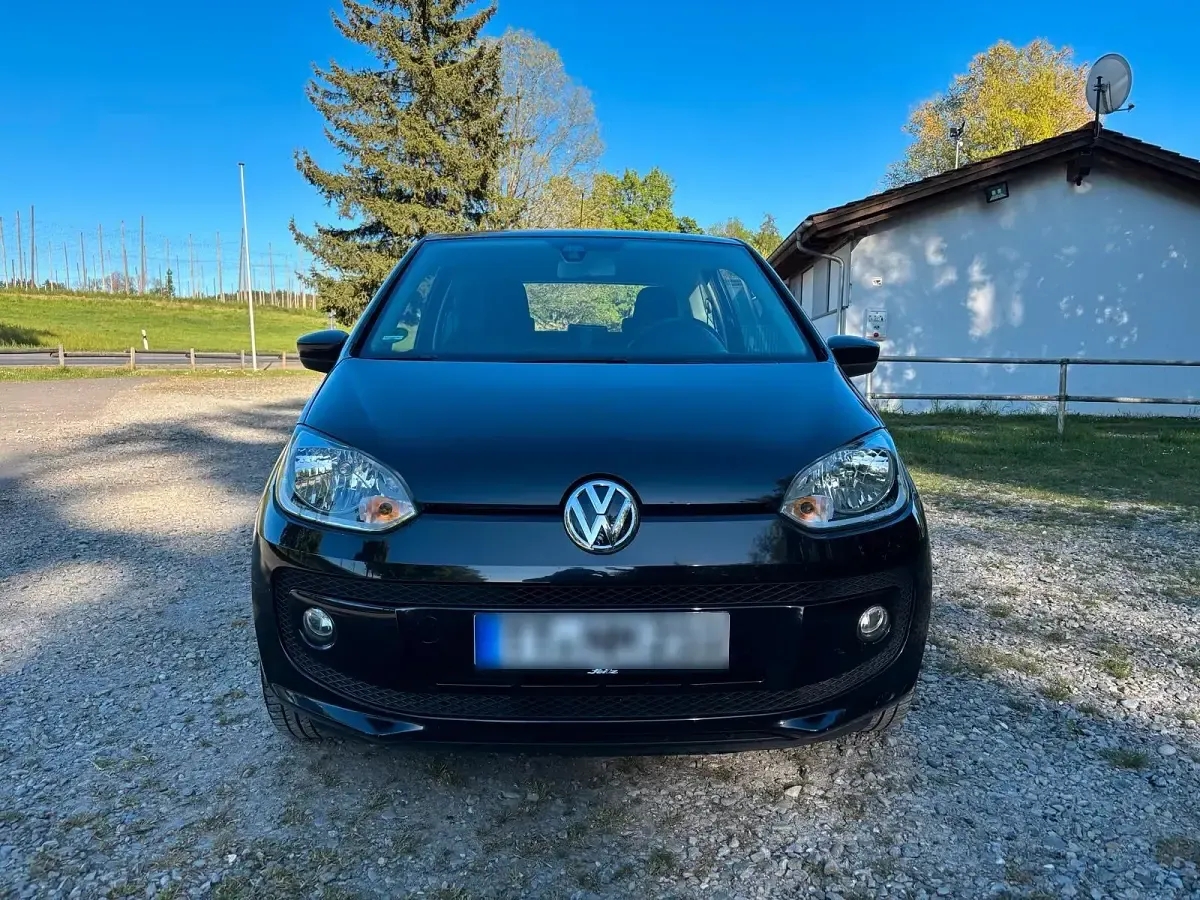 Gebraucht VW up! 75 PS (55 kW) 2011 Schwarz Kleinwagen