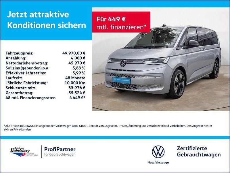 Gebraucht VW Multivan Life 150 PS (110 kW) 2023 Silber Van