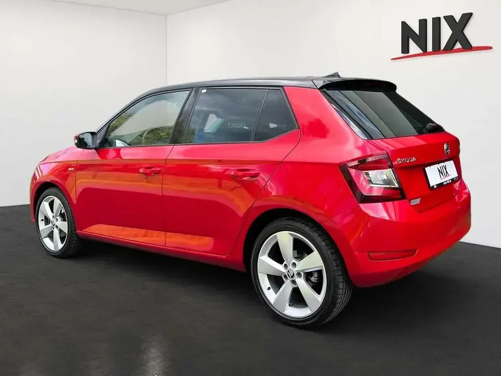Gebraucht Skoda Fabia Soleil 95 PS (69 kW) 2019 Velvet rot metallic Kleinwagen
