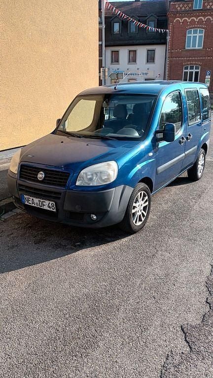 Gebraucht Fiat Doblò 77 PS (56 kW) 2005 Blau Van / Kleinbus