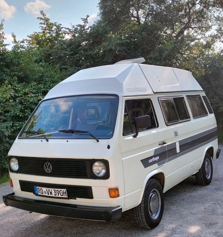 Weiß Gebraucht 1990 VW T3 Van | 23.800 € - Bild 1/4