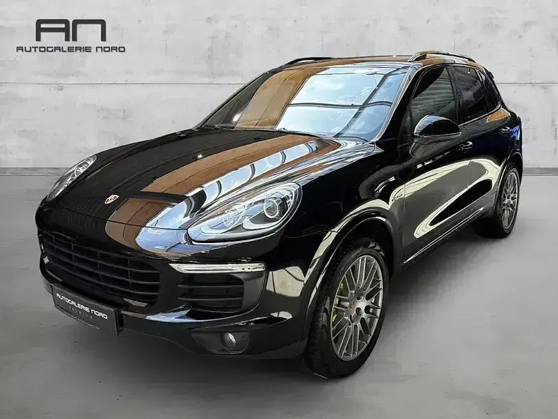 Gebraucht Porsche Cayenne S E-Hybrid Platinum Edition 416 PS (305 kW) 2017 Schwarz SUV