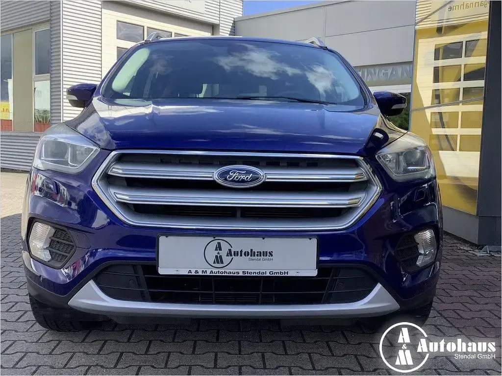 Gebraucht Ford Kuga Titanium 150 PS (110 kW) 2017 Indicblau SUV