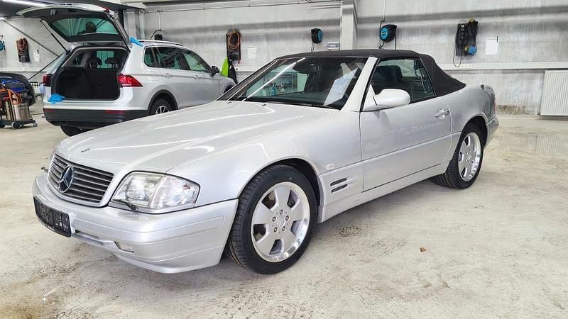 Gebraucht Mercedes SL320 224 PS (164 kW) 1999 Silber Cabrio