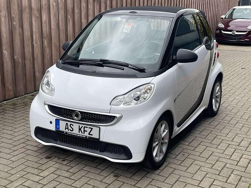 Weiß Gebraucht 2014 Smart ForTwo Coupé Passion Cabrio | 7.590 € (Fairer Preis) - Bild 1/4