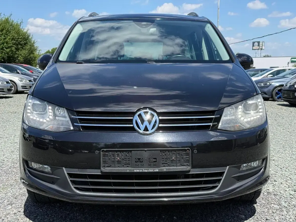 Gebraucht VW Sharan Match 170 PS (125 kW) 2014 Schwarz Van / Kleinbus