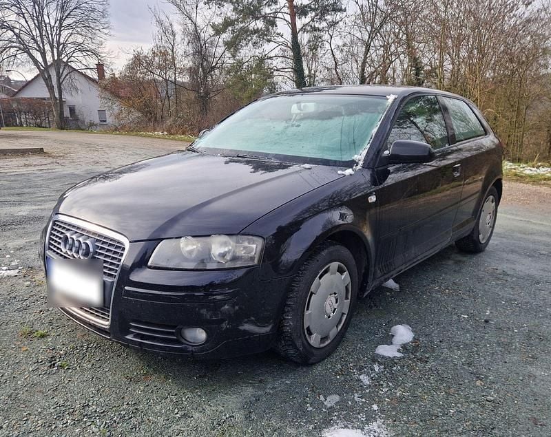 Gebraucht Audi A3 Sportback 102 PS (75 kW) 2007 Schwarz Kleinwagen