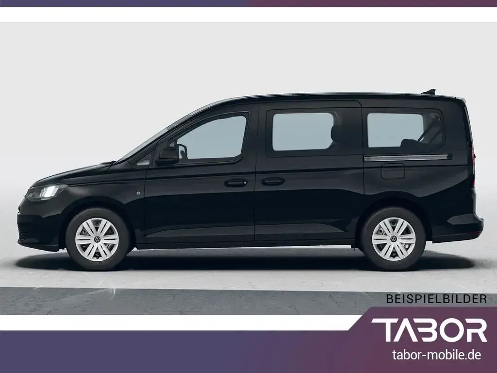 Ny VW Caddy Maxi 122 HK (89 kW) 2025 Sort MPV