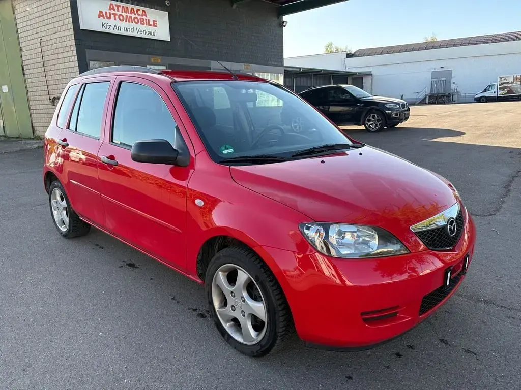 Usata Mazda 2 Active 80 CV (58 kW) 2003 Rosso Utilitaria