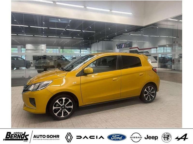 Gelb Gebraucht 2024 Mitsubishi Space Star Select+ Kleinwagen | 14.480 € (Guter Preis) - Bild 1/4