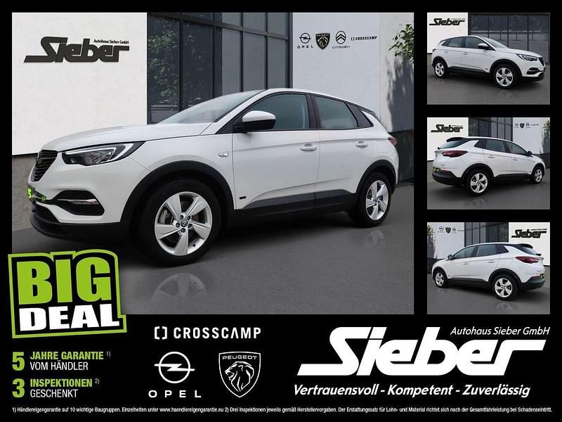 Jade weiss Gebraucht 2021 Opel Grandland X Edition SUV | 21.990 € (Fairer Preis) - Bild 1/4
