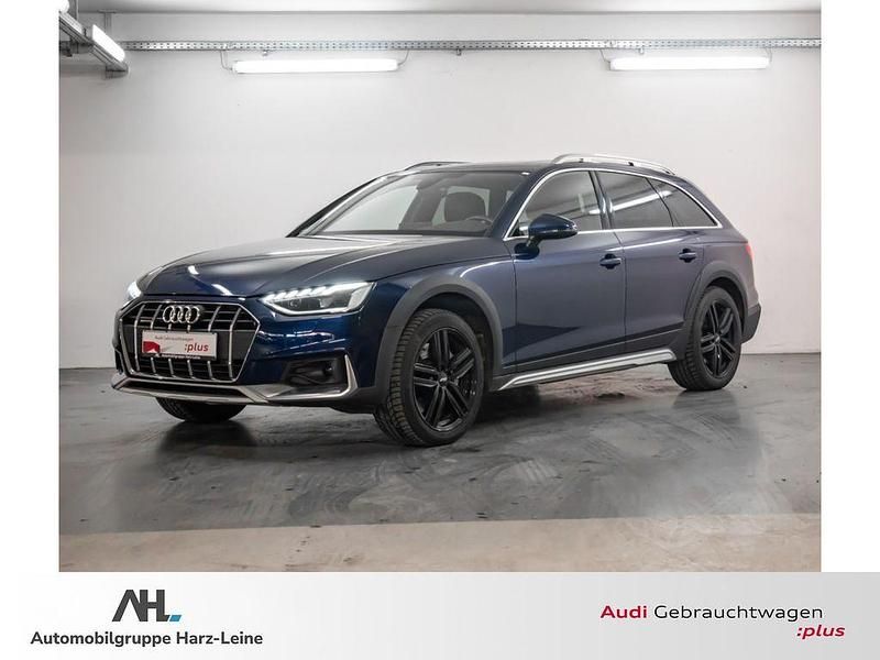 Navarrablau (metallic) Gebraucht 2021 Audi A4 Allroad Ambiente Kombi | 41.630 € (Teuer) - Bild 1/4