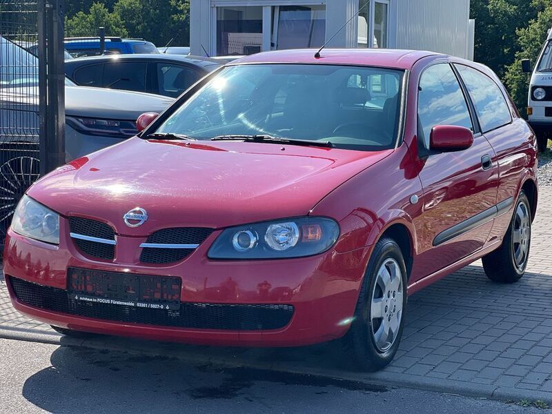 Rot Gebraucht 2006 Nissan Almera Visia Kleinwagen | 1.990 € (Fairer Preis) - Bild 1/4