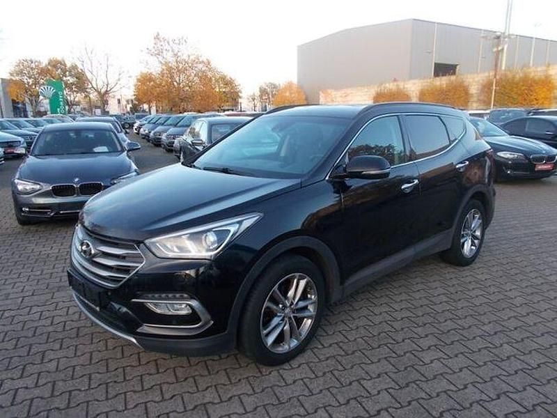 Schwarz Gebraucht 2016 Hyundai Santa Fe Premium SUV | 20.600 € (Fairer Preis) - Bild 1/4