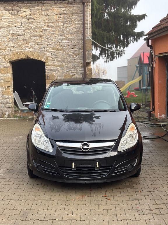 Schwarz Gebraucht 2008 Opel Corsa Limousine | 2.250 € (Guter Preis) - Bild 1/4
