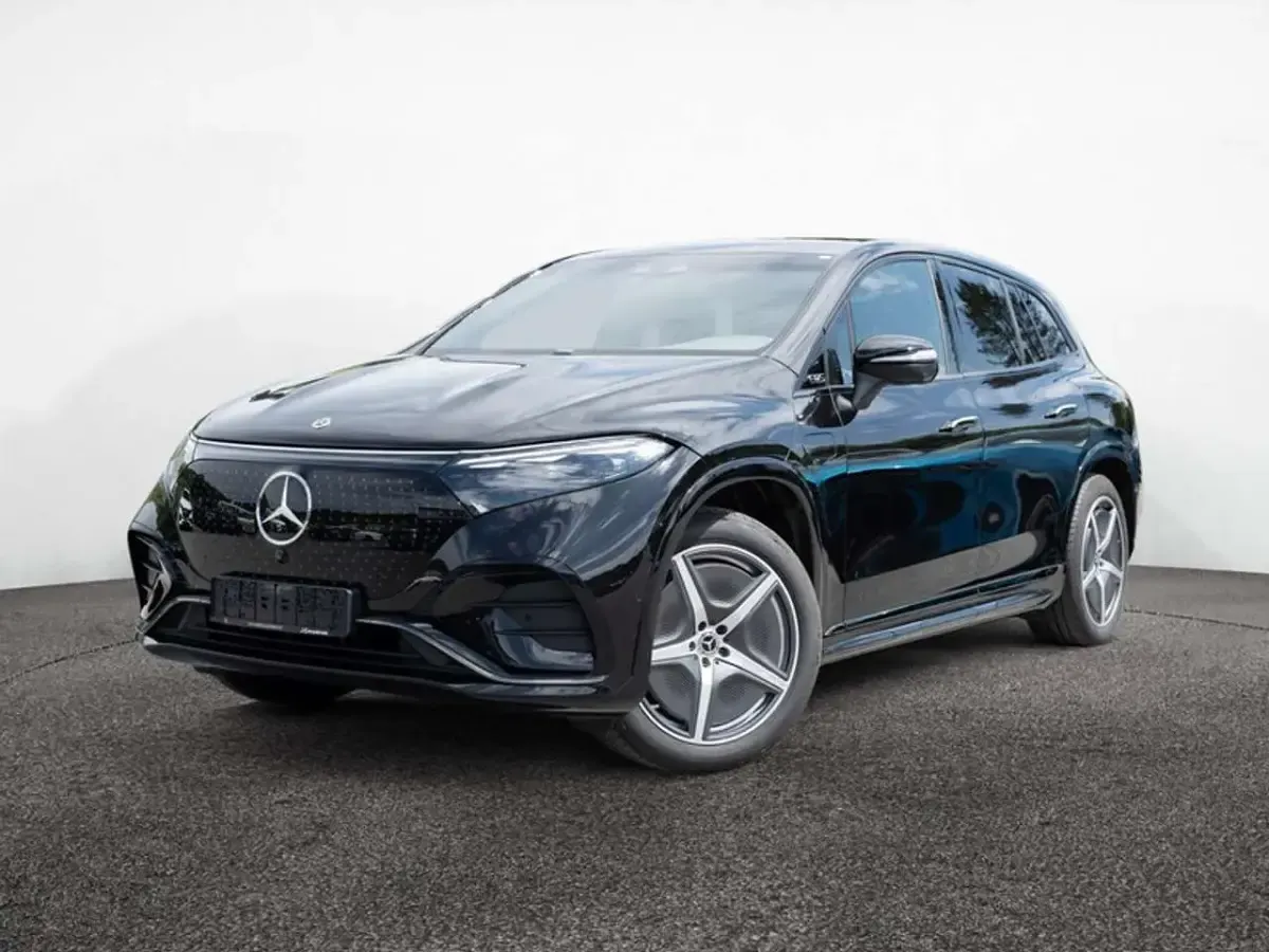 Gebraucht Mercedes EQS450+ AMG 264 kW (360 PS) 2025 Metalliclack obsidianschwarz SUV