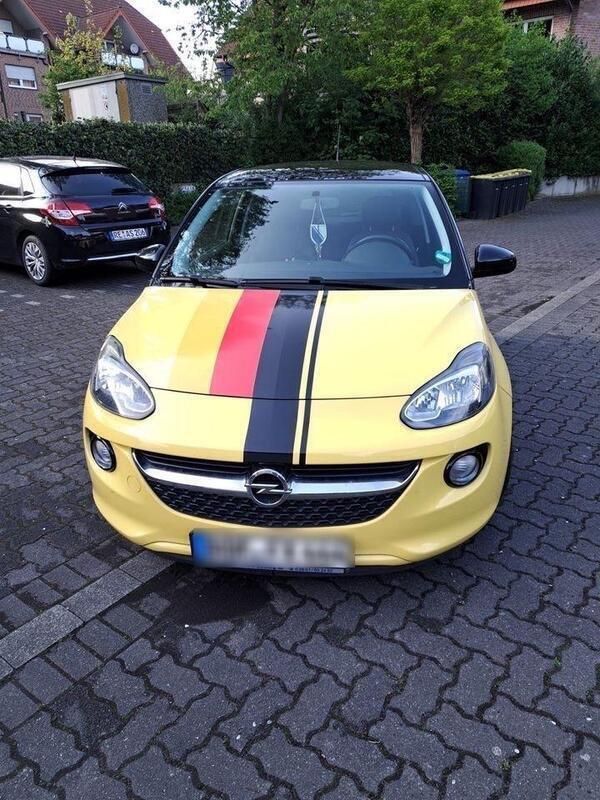 Gelb Gebraucht 2013 Opel Adam Kleinwagen | 3.800 € (Superpreis) - Bild 1/4