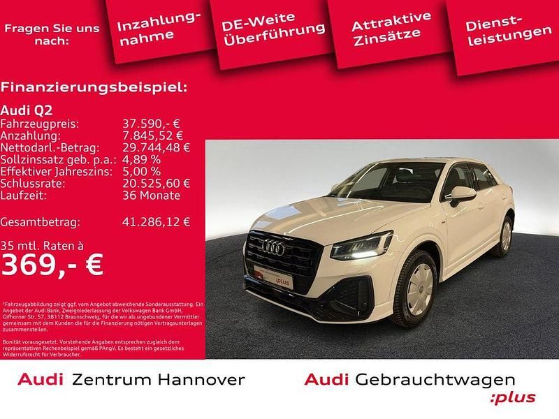 Arkonaweiß Gebraucht 2025 Audi Q2 S-Line SUV | 37.590 € (Teuer) - Bild 1/4