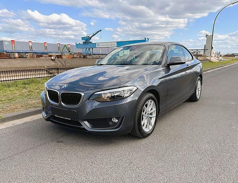 Grau Gebraucht 2015 BMW 220 Advantage Coupé | 13.500 € (Guter Preis) - Bild 1/4