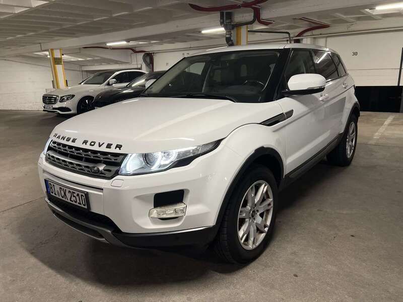 Weiß Gebraucht 2013 Land Rover Range Rover evoque Pure SUV | 13.500 € (Fairer Preis) - Bild 1/3