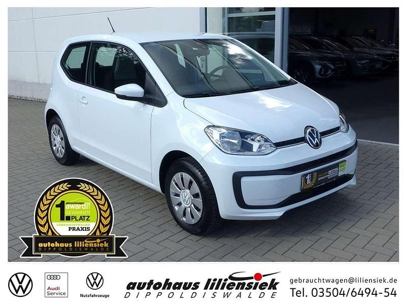 Weiß Gebraucht 2023 VW up! move up! Kleinwagen | 12.990 € (Fairer Preis) - Bild 1/4