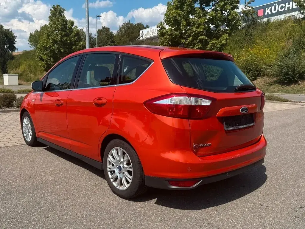Gebraucht Ford C-MAX Titanium 150 PS (110 kW) 2011 Rot Van / Kleinbus