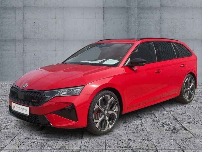 Rot Neu 2025 Skoda Octavia RS Kombi | 49.470 € (Teuer) - Bild 1/4