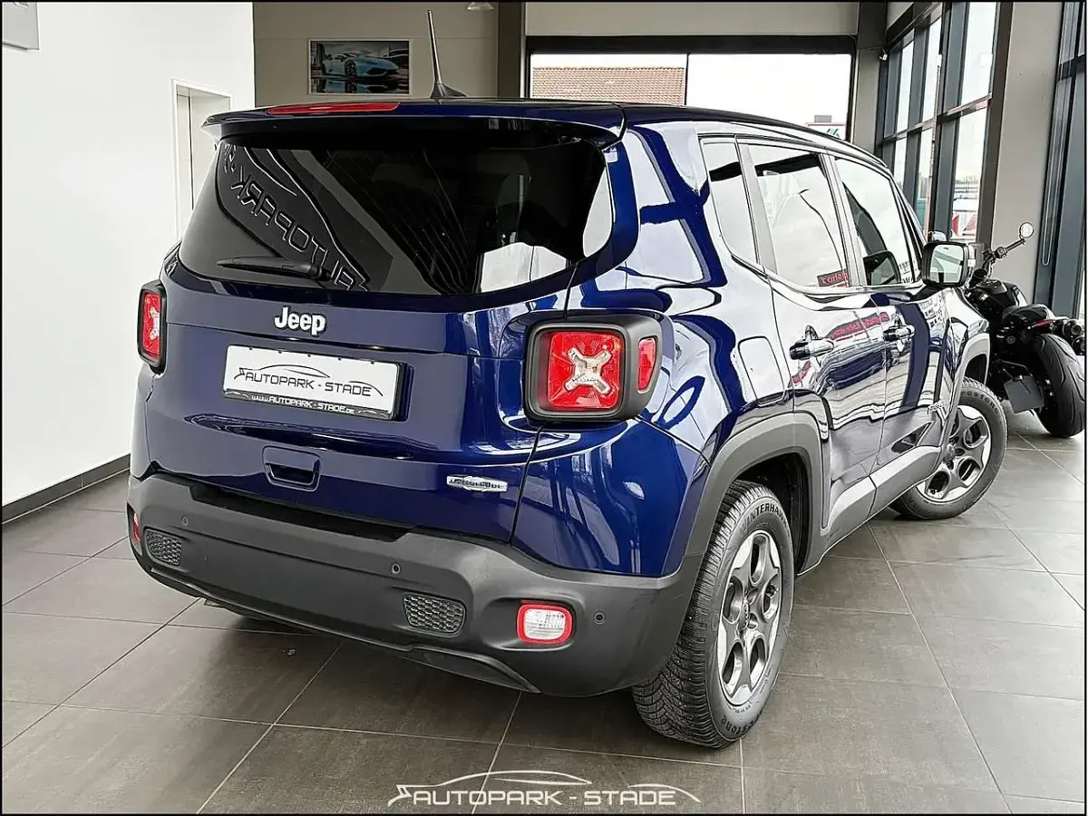 Gebraucht Jeep Renegade Longitude 120 PS (88 kW) 2020 Blau SUV
