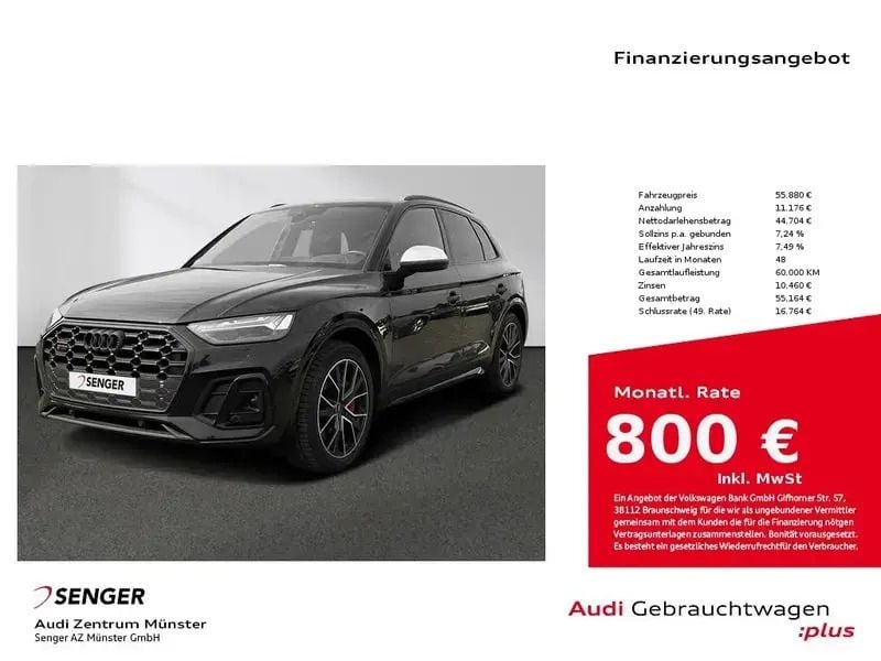 Schwarz Gebraucht 2023 Audi SQ5 SUV | 50.000 € (Superpreis) - Bild 1/1