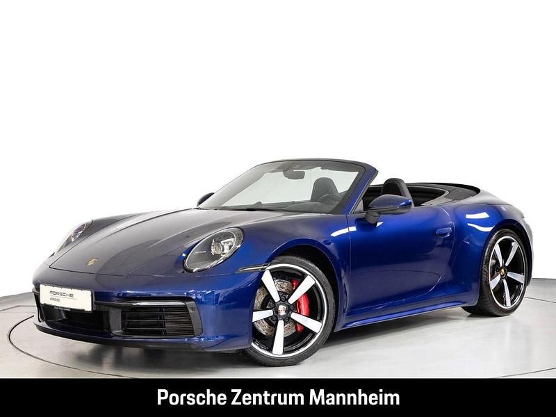 Blau Gebraucht 2020 Porsche 911 Carrera S Cabriolet Chrono Cabrio | 122.900 € (Superpreis) - Bild 1/4