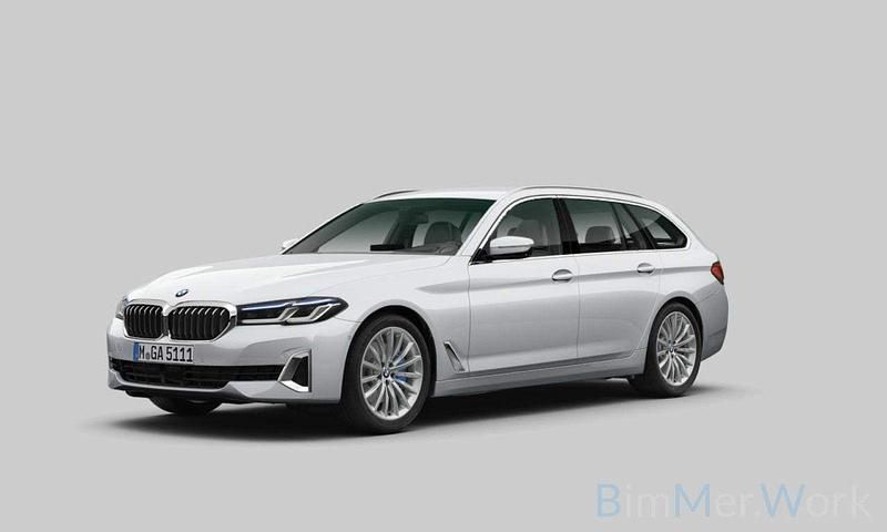 Glaciersilbera83schwarz Gebraucht 2021 BMW 540 Luxury Line Limousine | 36.999 € (Fairer Preis) - Bild 1/2
