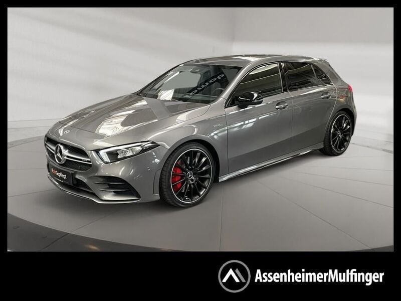 Grau Gebraucht 2022 Mercedes A35 AMG AMG Limousine | 39.735 € (Fairer Preis) - Bild 1/4