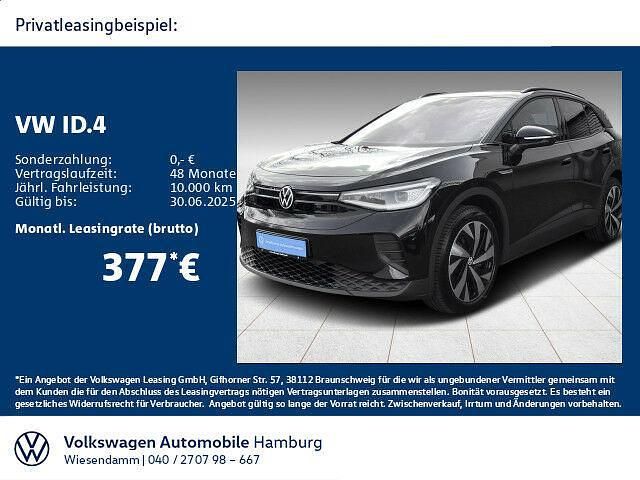 Grenadillschwarz metallic Gebraucht 2023 VW ID.4 Pro Performance SUV | 36.555 € (Teuer) - Bild 1/2