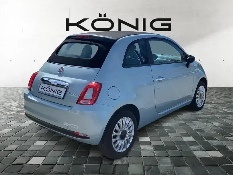 Gebraucht Fiat 500C 69 PS (50 kW) 2023 Grün Cabrio