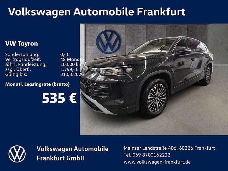 Neu VW Tayron Elegance 150 PS (110 kW) 2025 Grau SUV