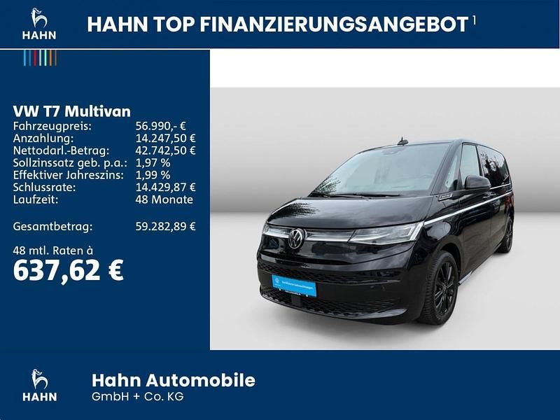 Second-hand VW Multivan Style 150 CP (110 kW) 2024 Negru Monovolum