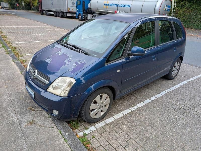 Blau Gebraucht 2003 Opel Meriva Cosmo Van / Kleinbus | 650 € (Guter Preis) - Bild 1/2