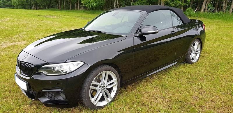 Schwarz Gebraucht 2017 BMW 220 M Sport Cabrio | 20.390 € (Fairer Preis) - Bild 1/4
