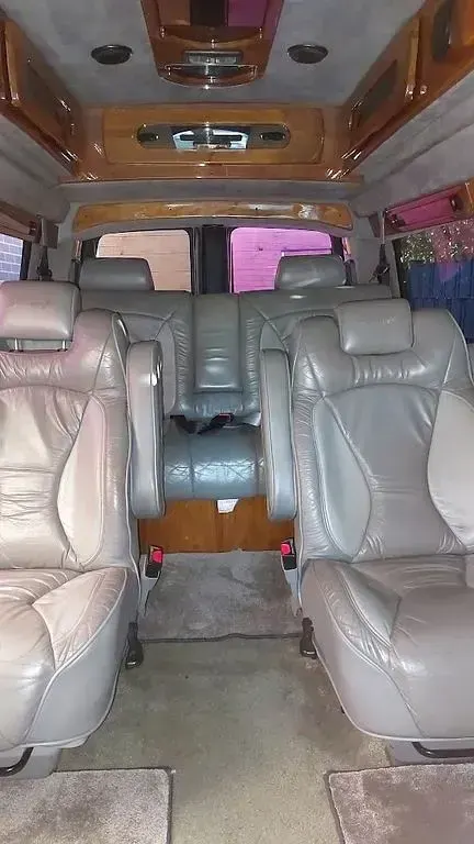 Gebraucht Chevrolet Express 245 PS (180 kW) 2001 Blau Van / Kleinbus