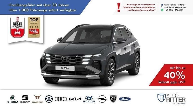 Ecotronic gray pearl/grau Neu 2025 Hyundai Tucson Prime SUV | 36.890 € (Superpreis) - Bild 1/3